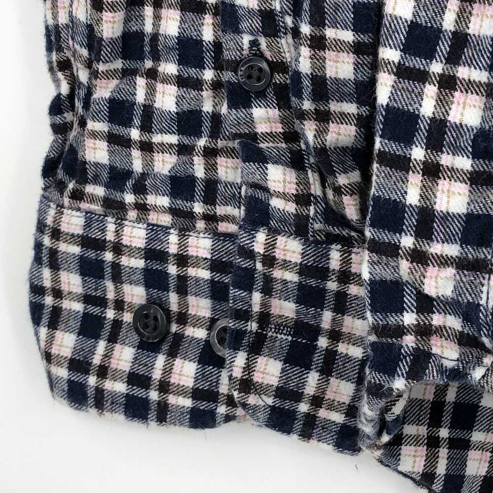 Five Four Blue White Plaid Button-Up Shirt | Mens M - Picture 6 of 6